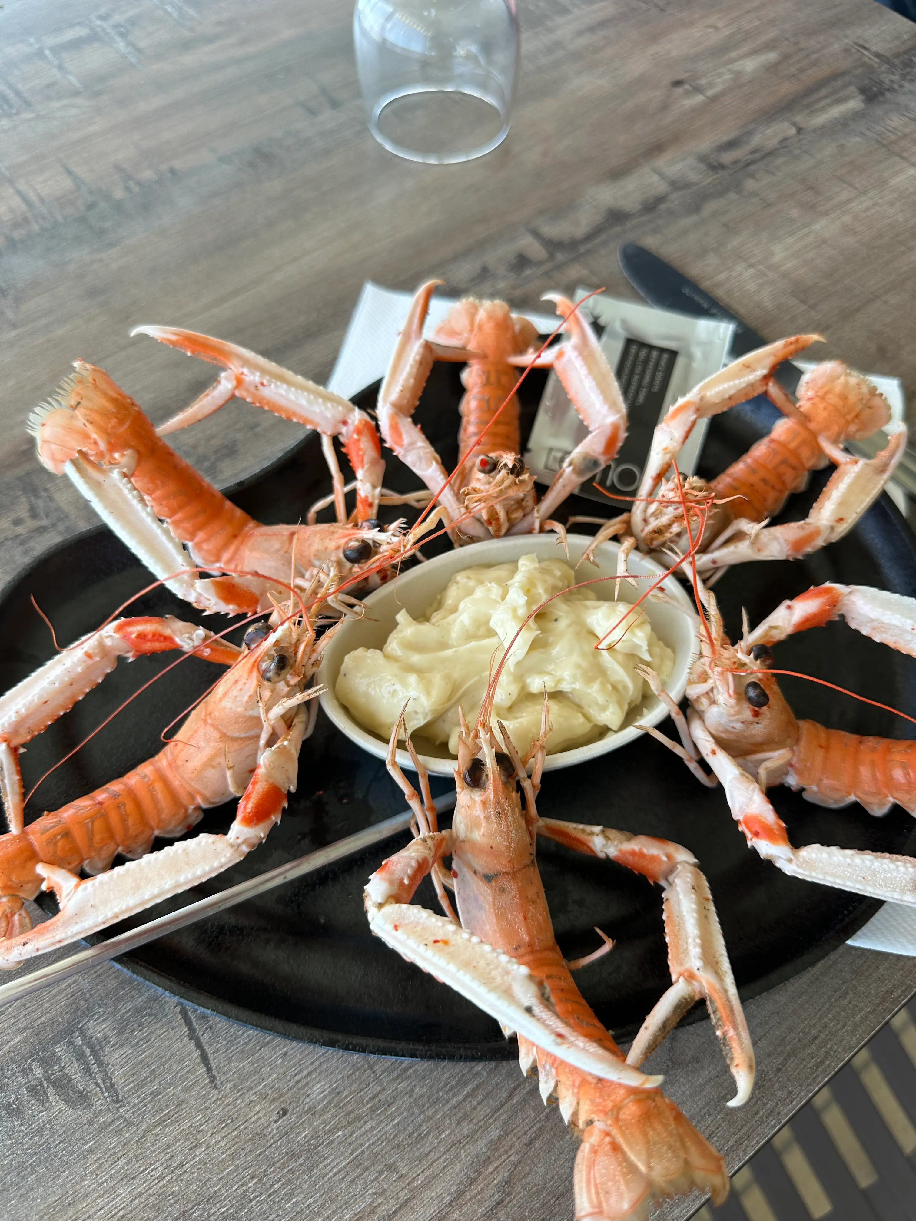 Bulots et mayonnaise maison
