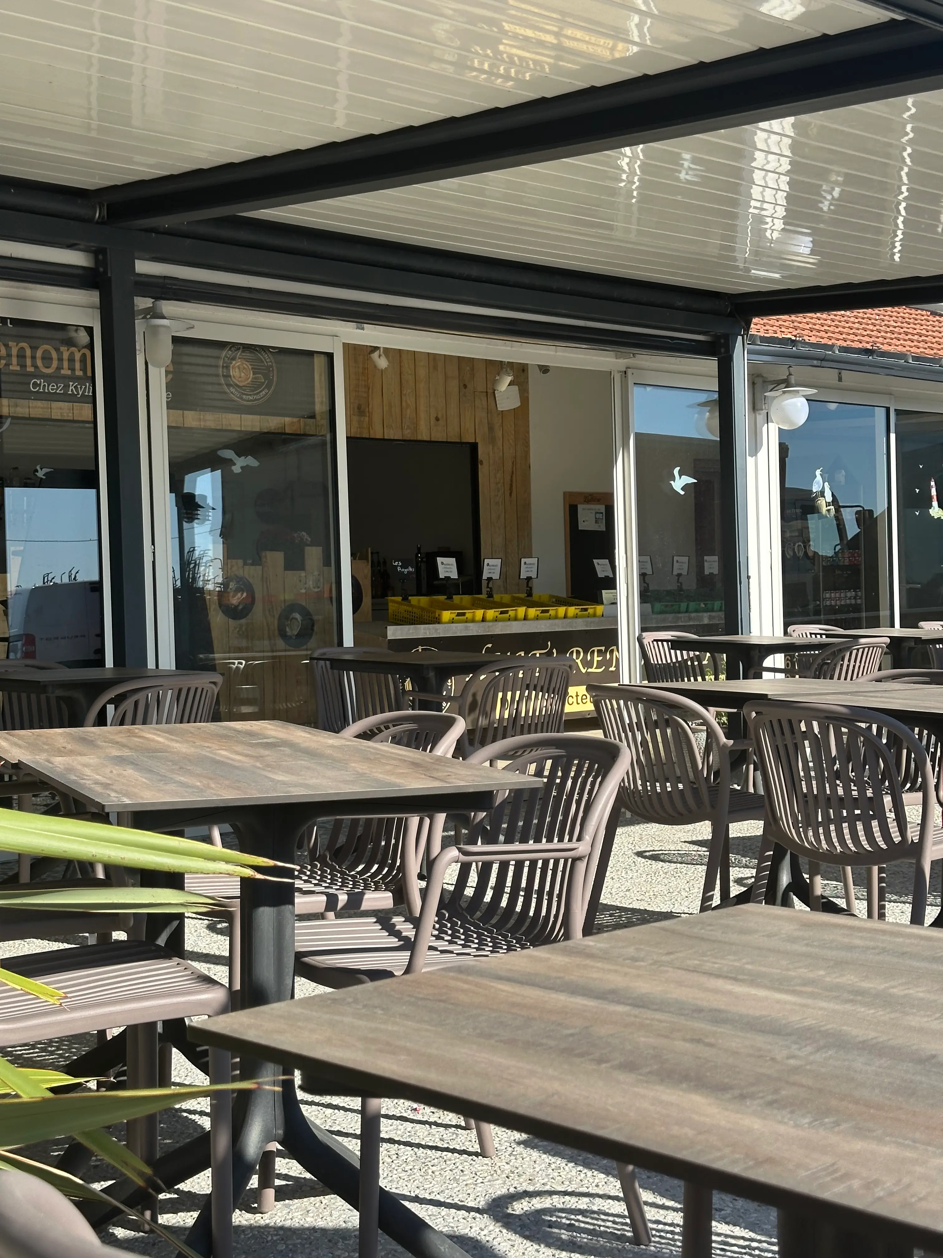 Terrasse couverte