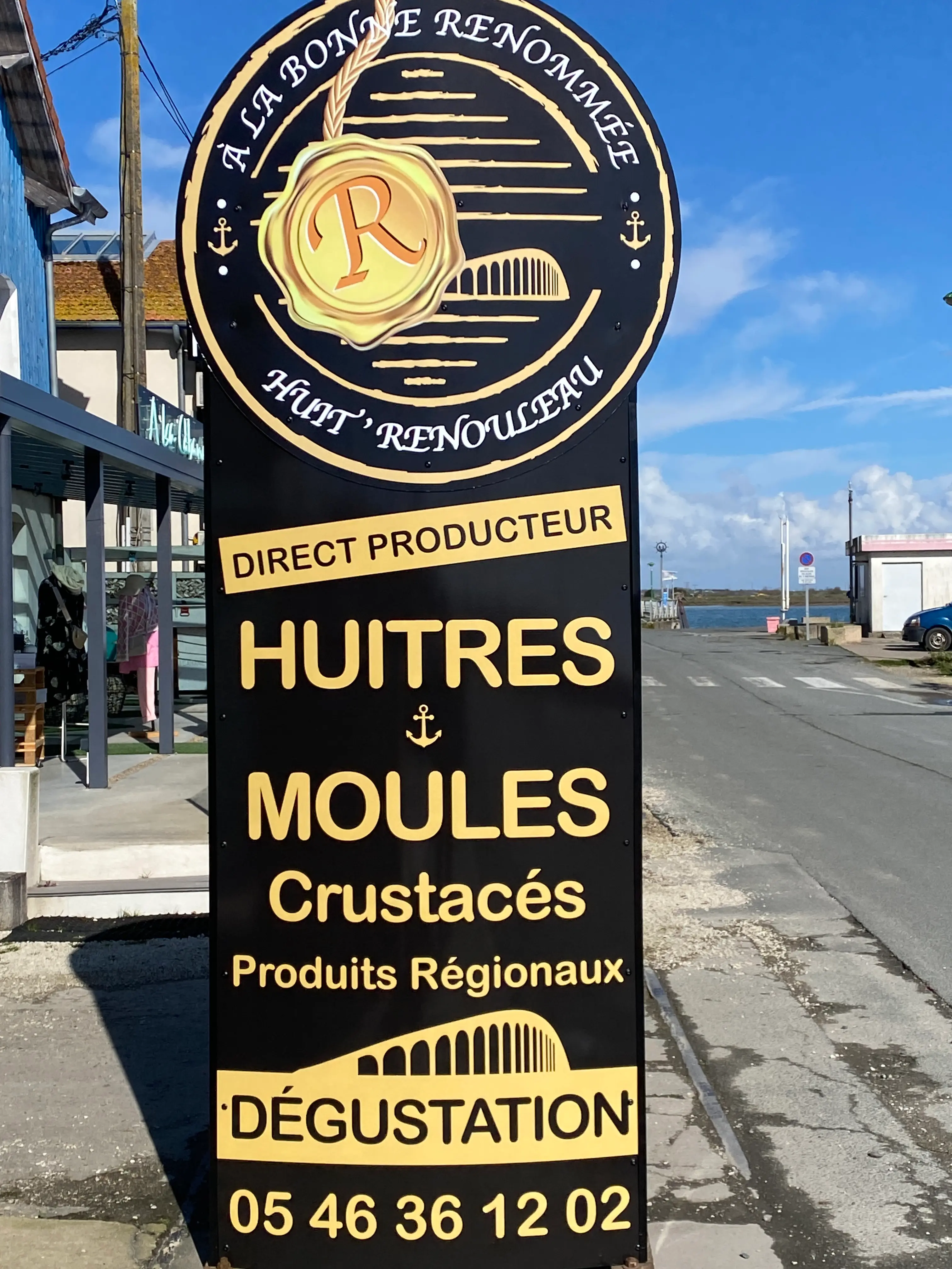 Totem du restaurant