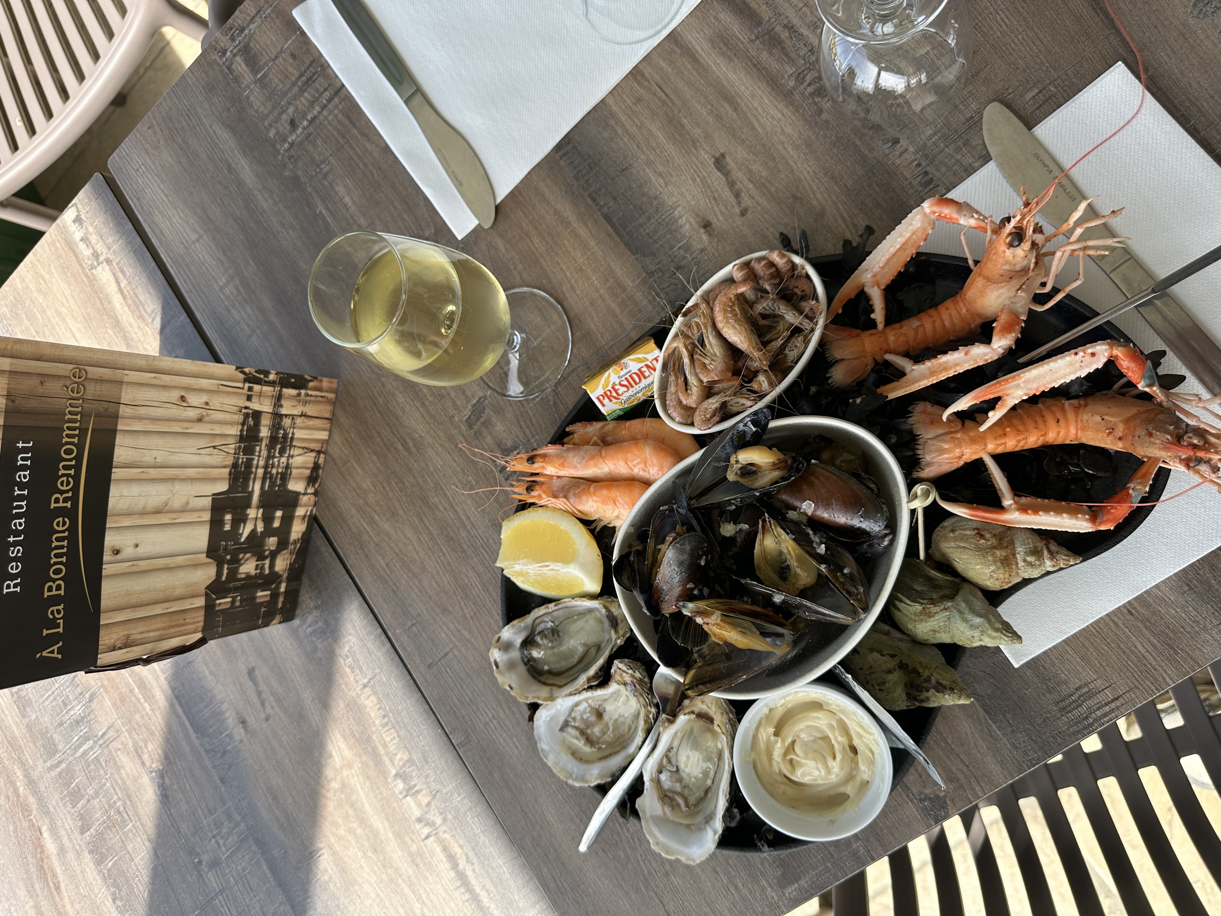 Plateau de fruits de mer - À La Bonne Renommée